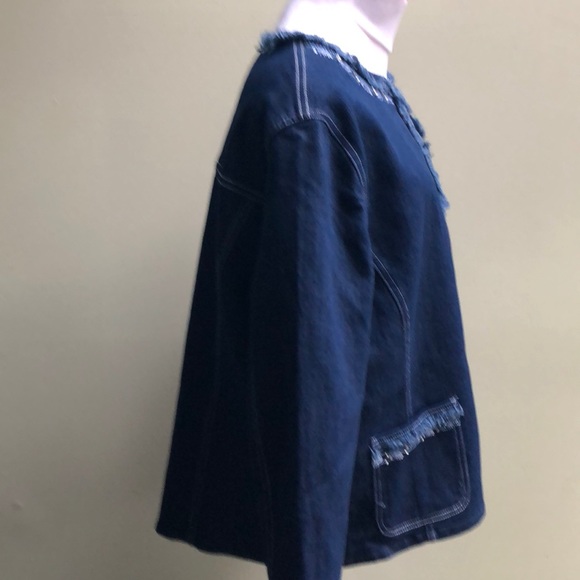 Alfred Dunner denim jacket/blazer - Picture 5 of 8